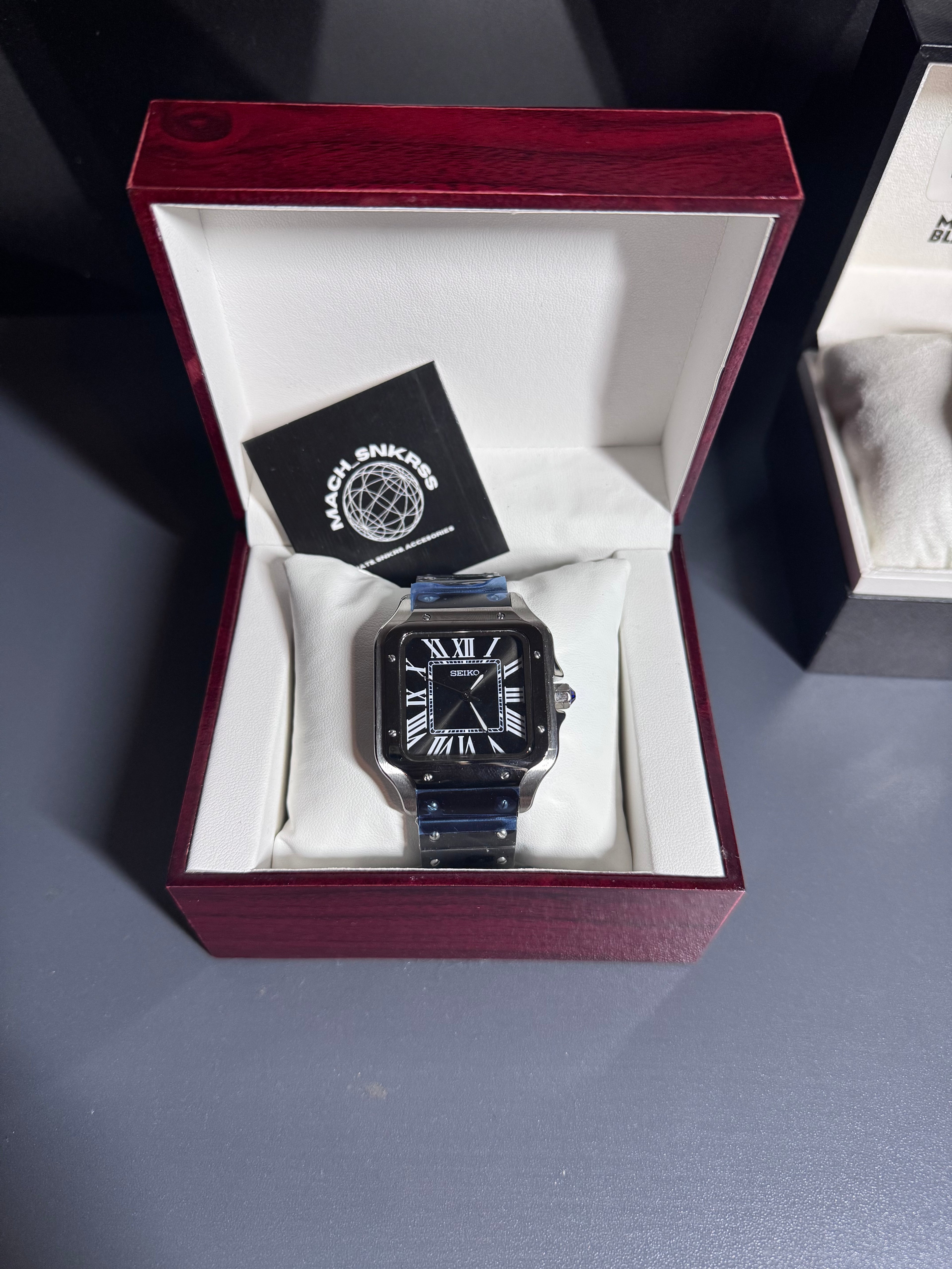 -  SEIKO MOD (Cartier Santos)  -